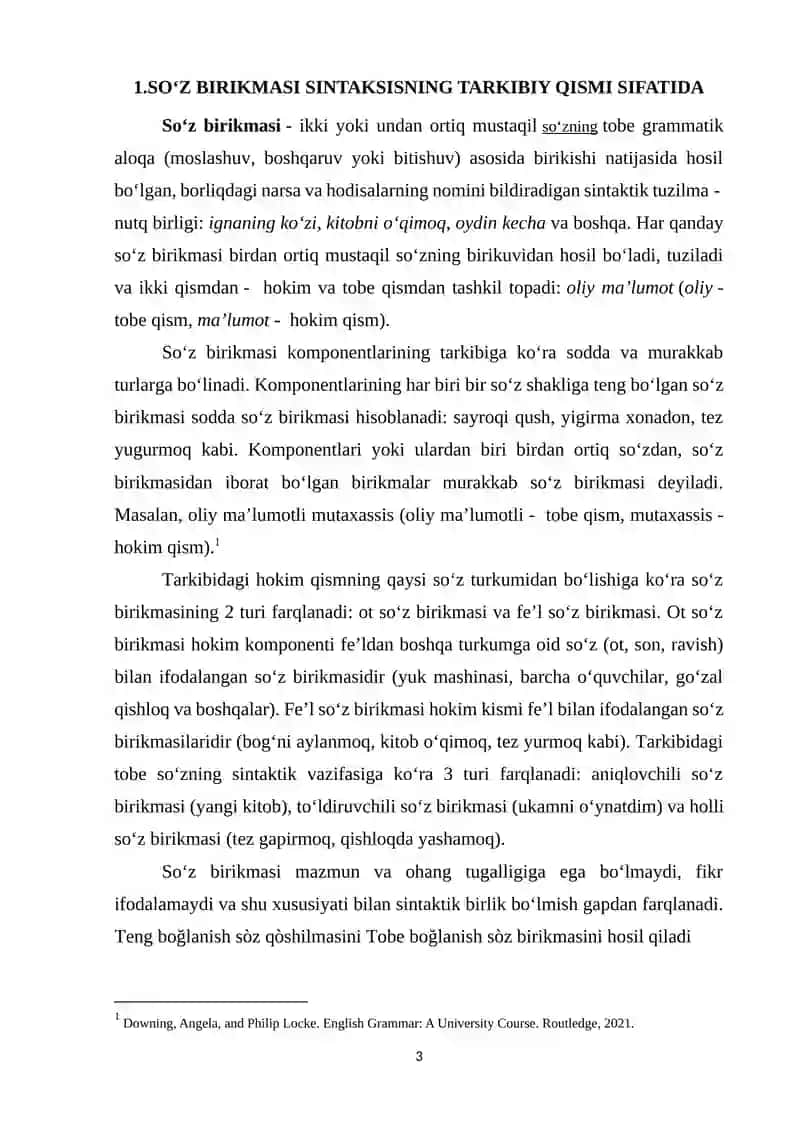 SO‘Z BIRIKMALARINING ASOSIY BELGISI 3