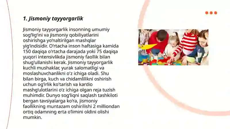 Bolalarni maktabga tayorlashda mashgʻulotlarning ahamiyati 3