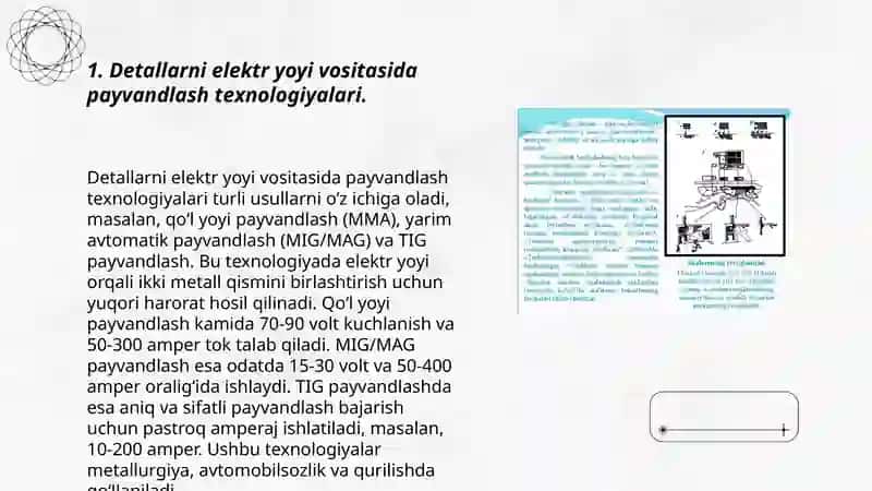 Detallarni elektr yoyi vositasida payvandlash 3
