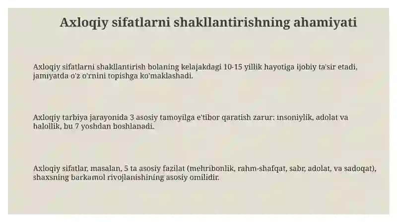 Bolalarda axloqiy sifatlarni shakllantirish 3