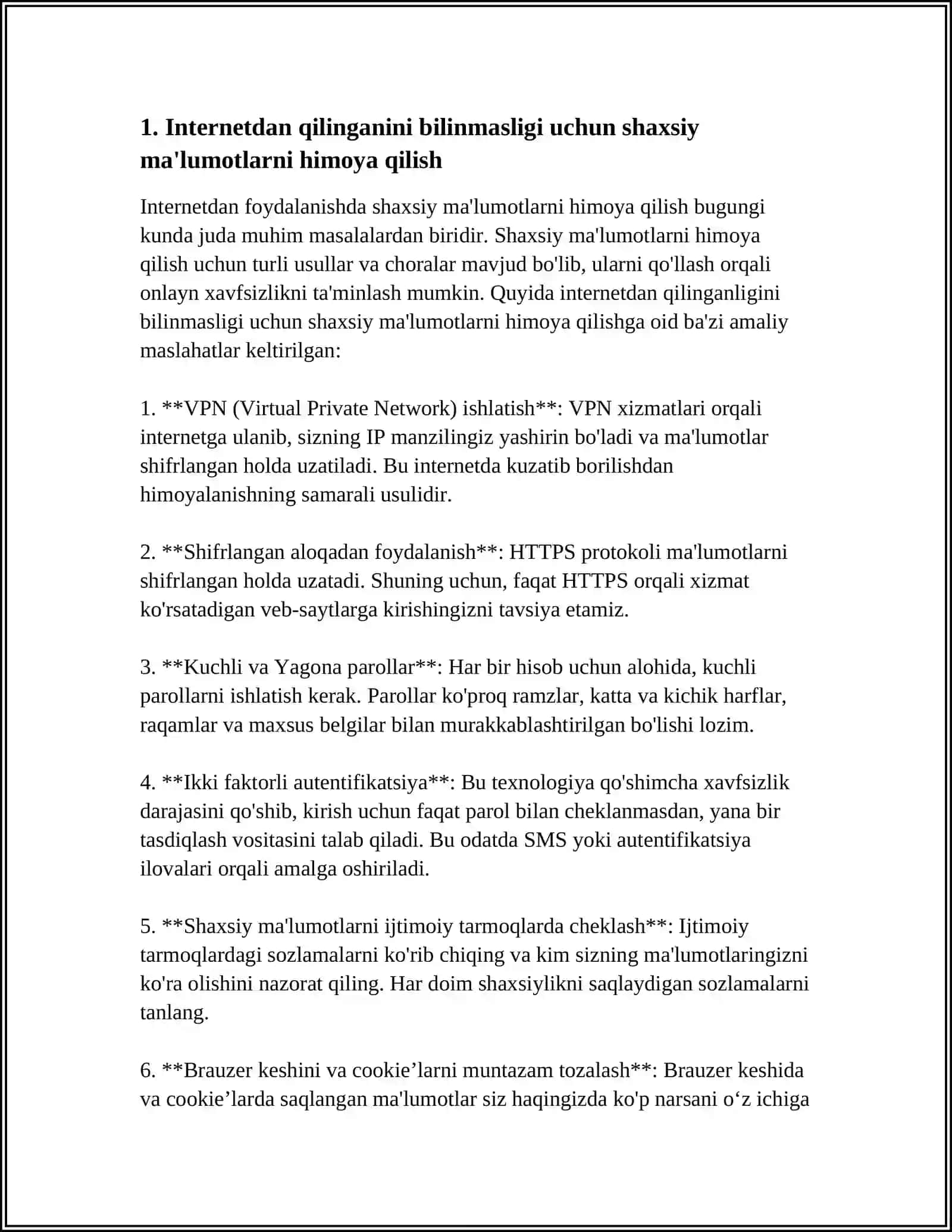 ENTERNETDAN QILINGANI BILINMASIN 3
