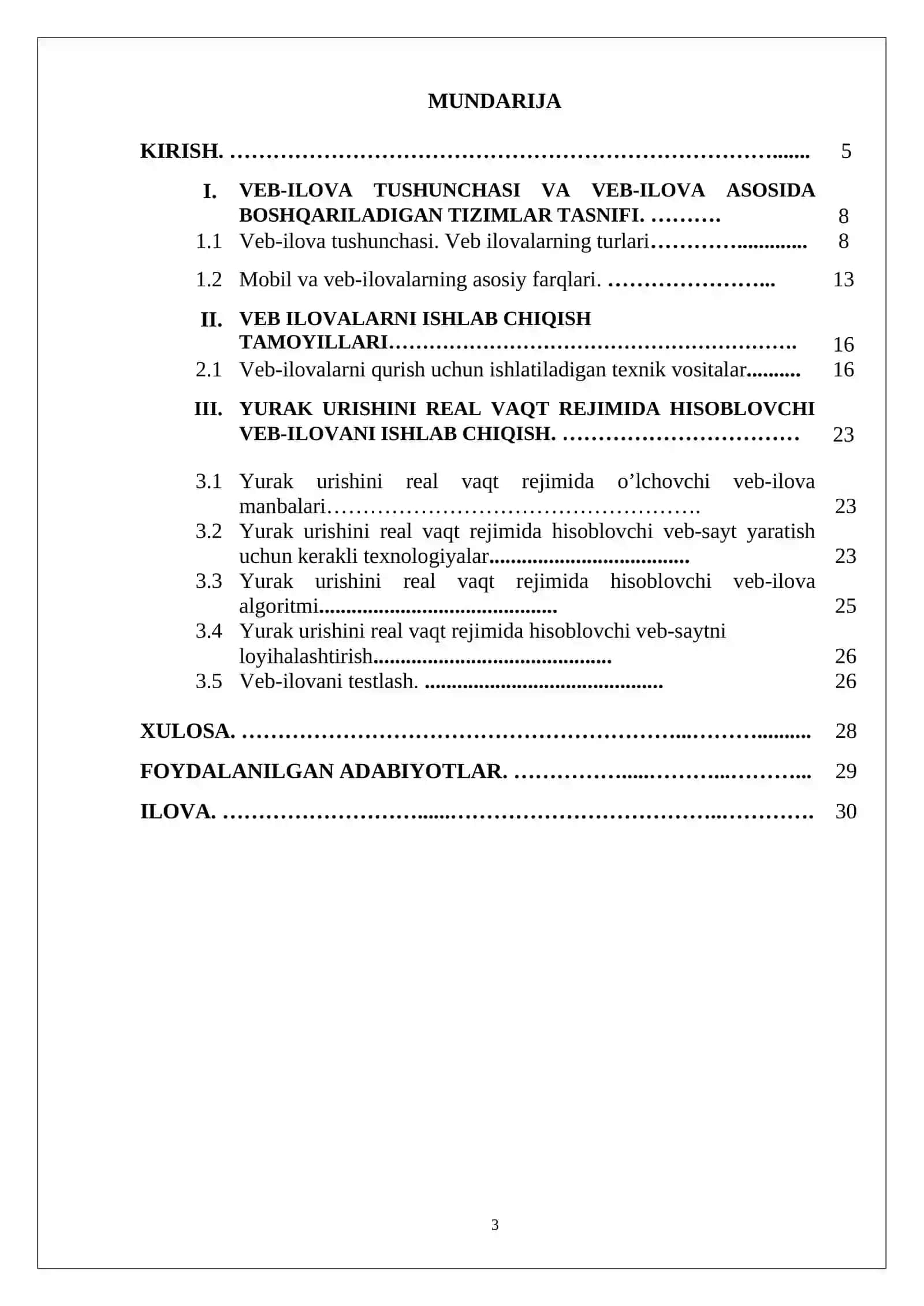 Yurak urishini real vaqt rejimida hisoblovchi vebsaytni ishlab chiqish 3