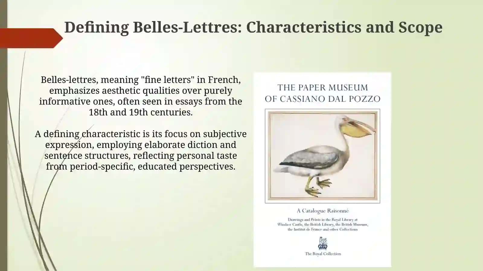 Belles-Lettres Functional style 3