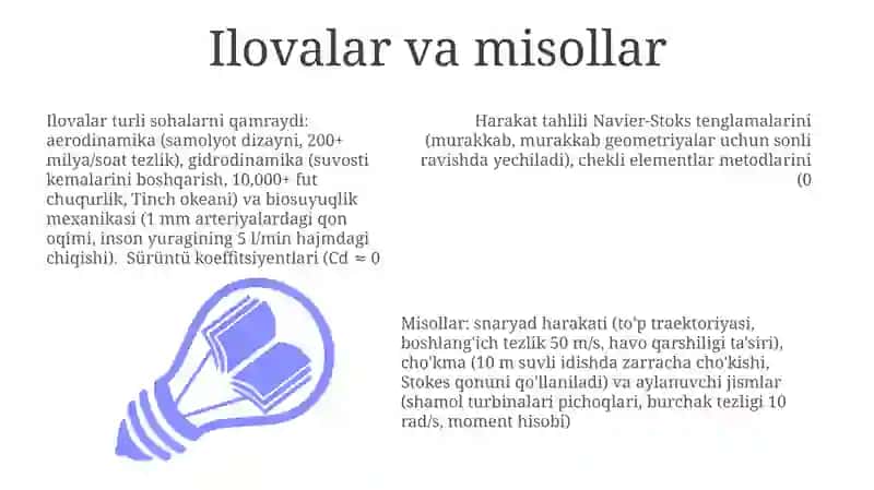 Suyuqlikda qattiq jism harakati 3
