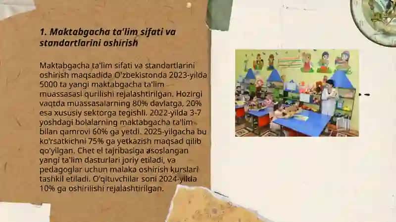 Maktabgacha talim tizimini rivojlantirishning ustivor yõnalishlari 3