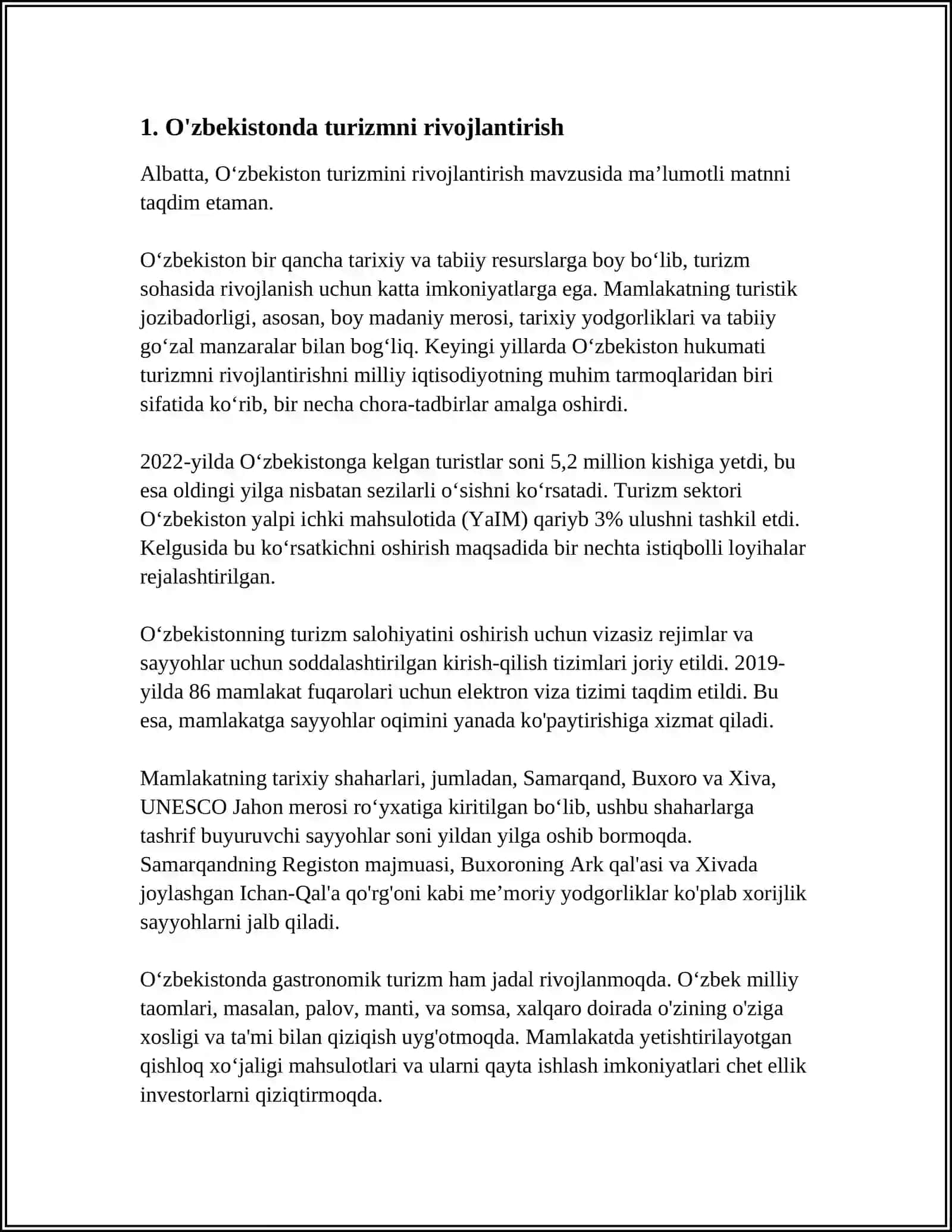 TURIZM 3