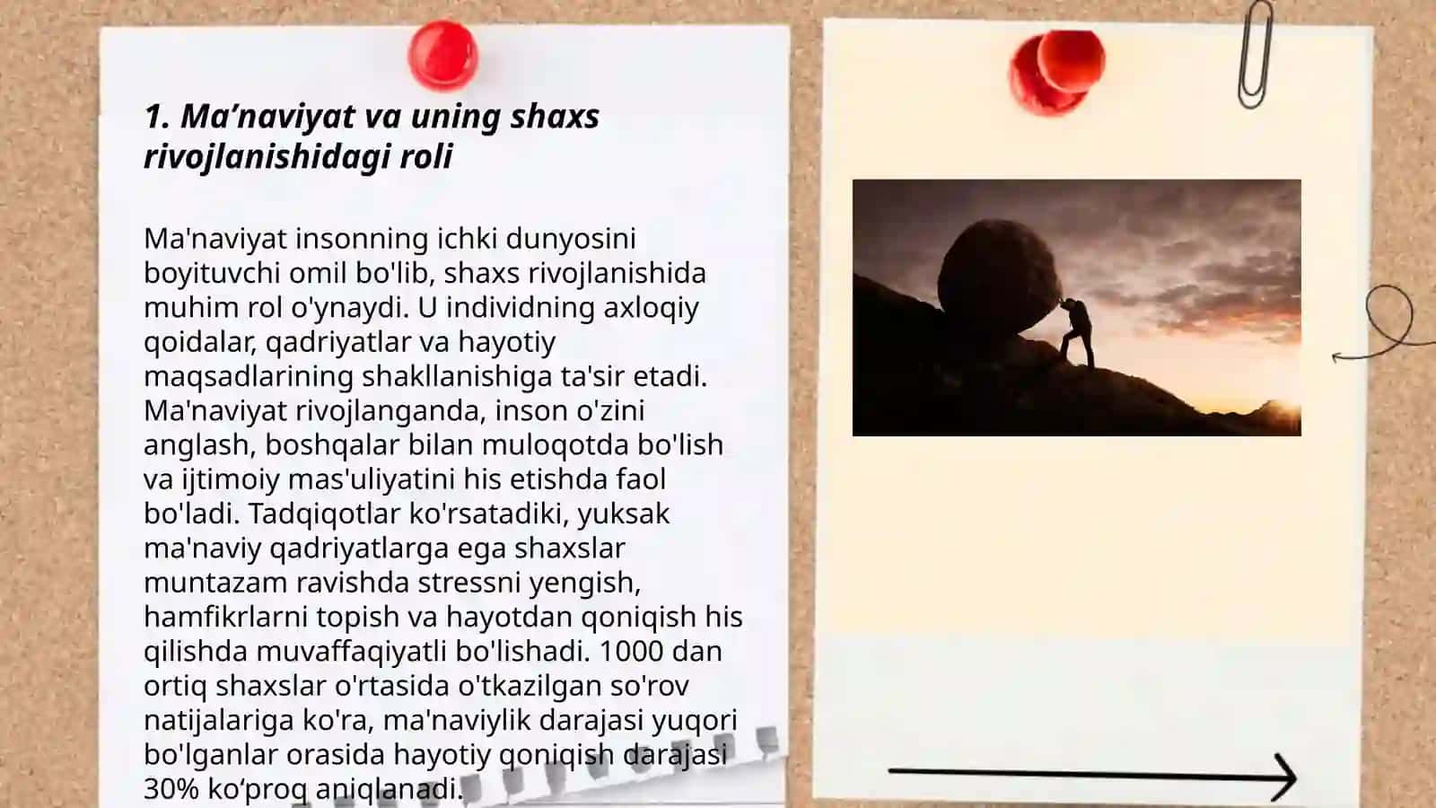 Shaxsning Maʼnaviy Rivojlanishi Muammosi 3