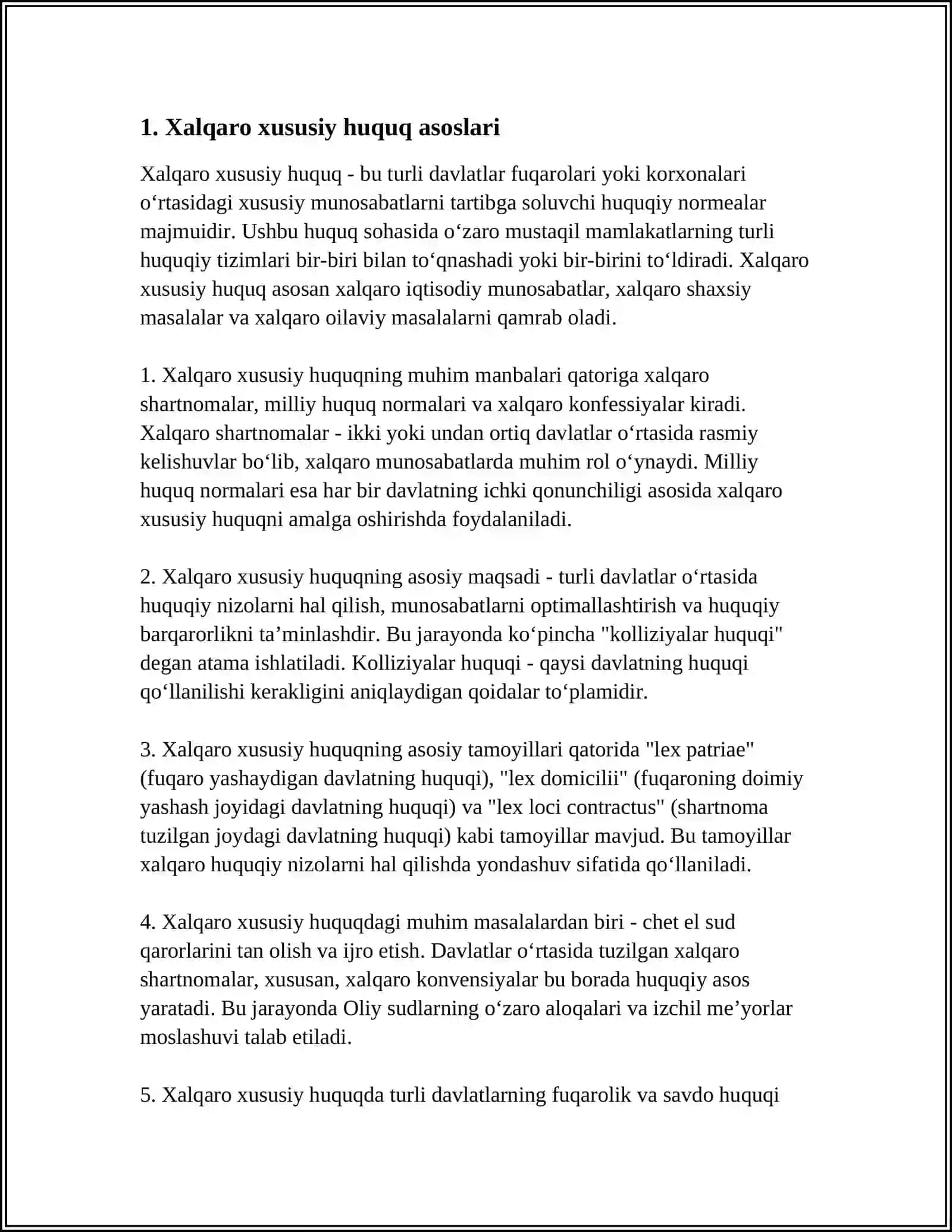 ASHYOVIY HUQUQLARNI KOLLIZION MASALALARI 3