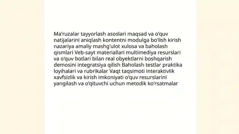 O‘quv veb -saytlarini ishlab chiqish 3
