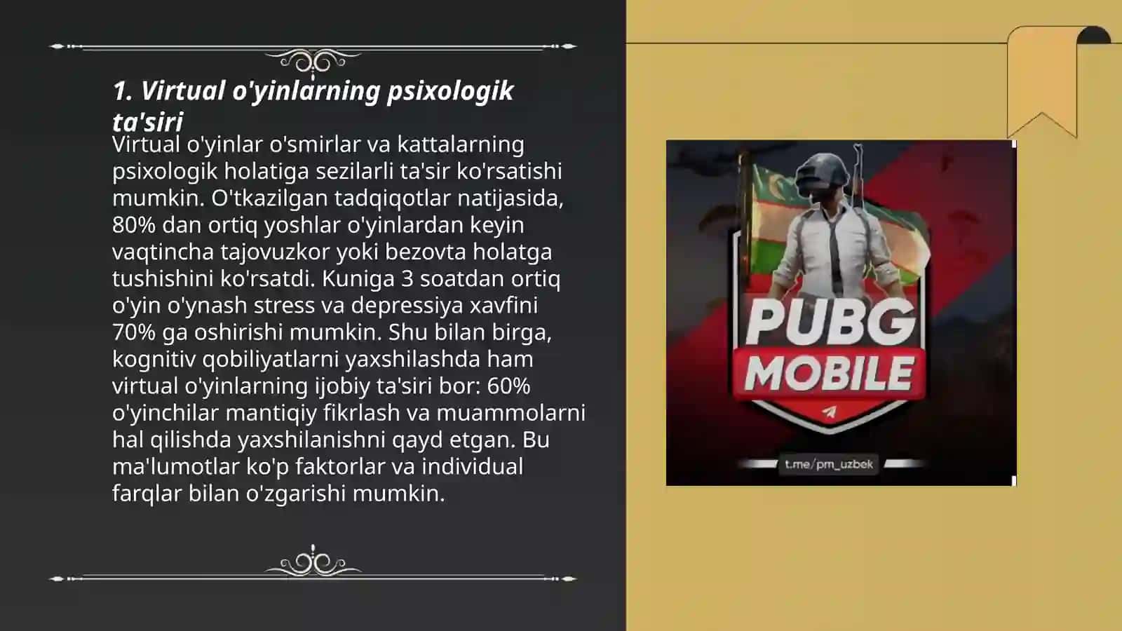 Vertual o'yinlarning asoratlari 3