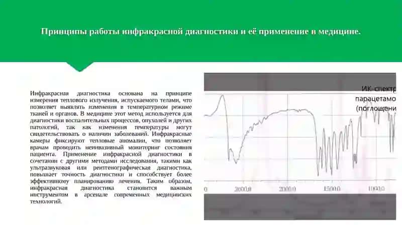 Диагностическая информация по инфракрасному 3