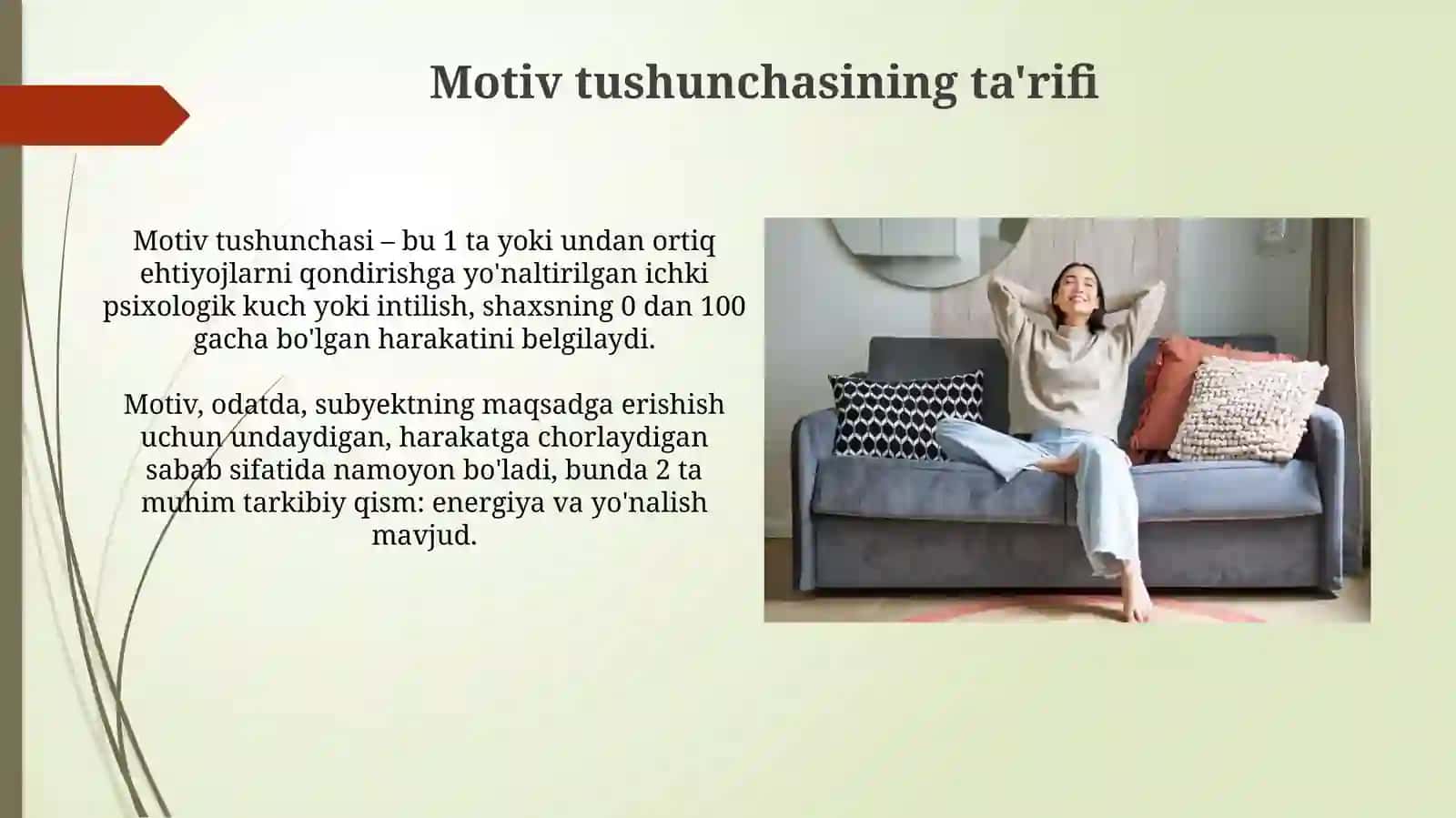 Motiv va motivatsiya tushunchalarining psihologik moxiyati 3
