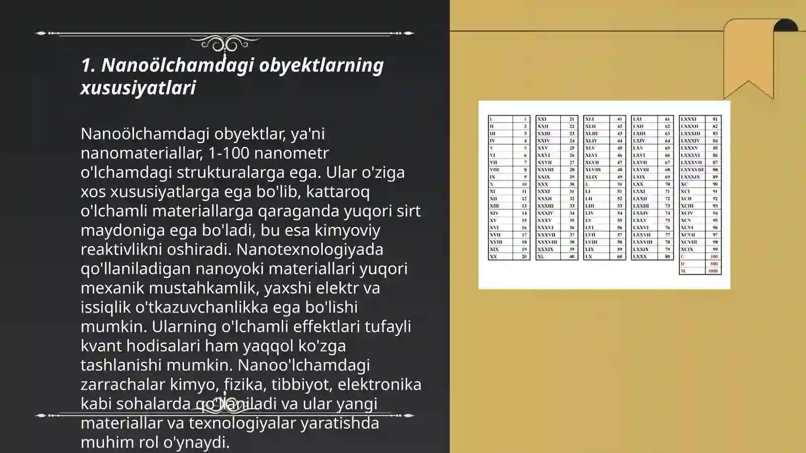 Nanoölchamdagi obyektlar. Nanoobyektlar olinishi va kolloid moddalar bilan solishtirish 3