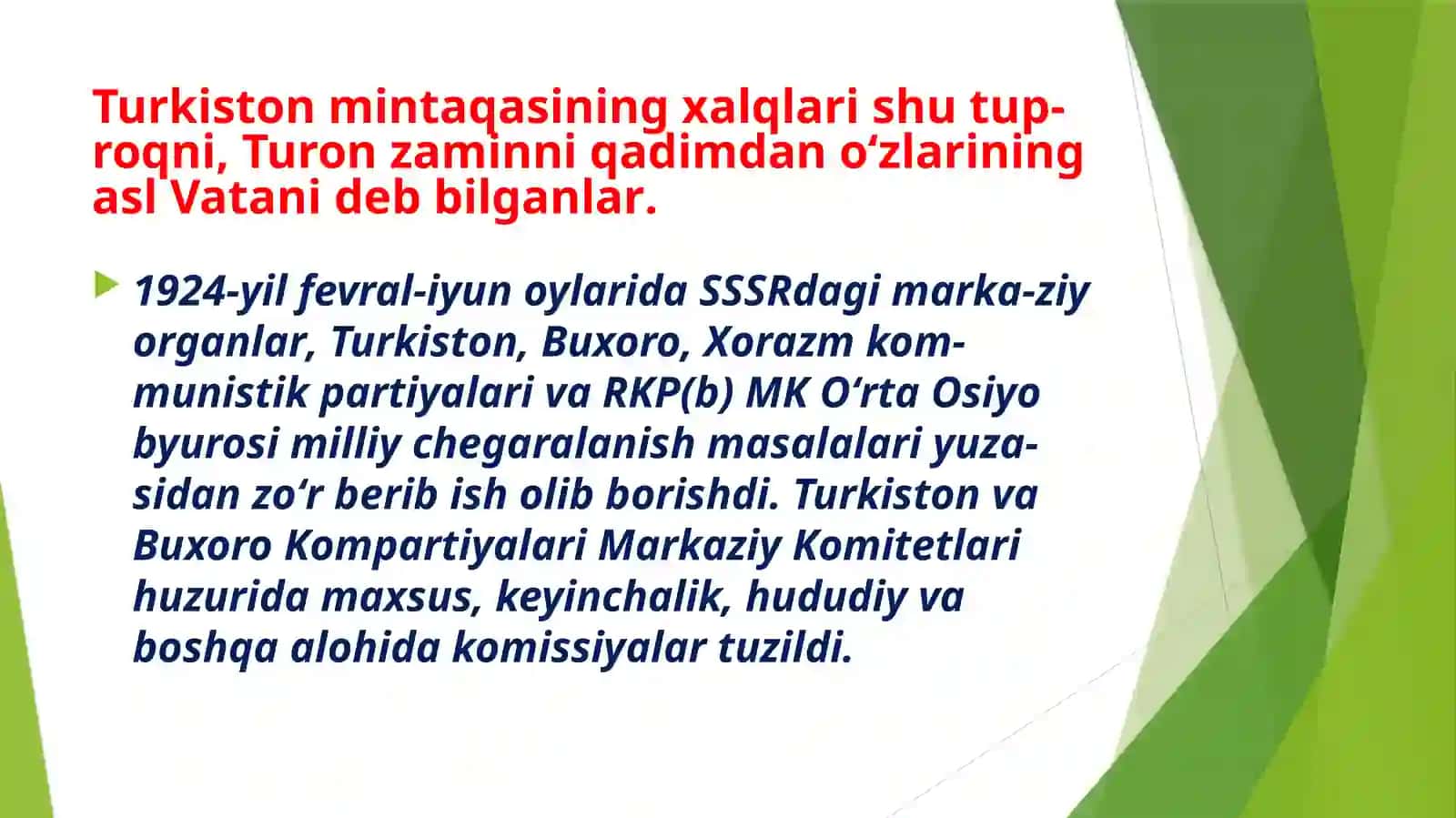 Istiqlolchilik harakati 3
