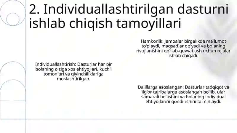 Ixtisoslashtirilgan o'quv dasturlari 3