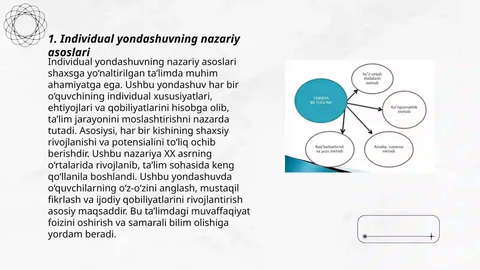 Individual yondashuvning nazariy asoslari 3