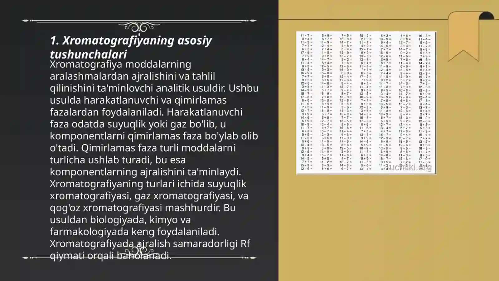 Xromatogirafiyaning tibbiy ishlanishdagi imkoniyatlari 3