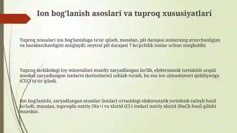 Tuproq suvining ifloslanishi 3