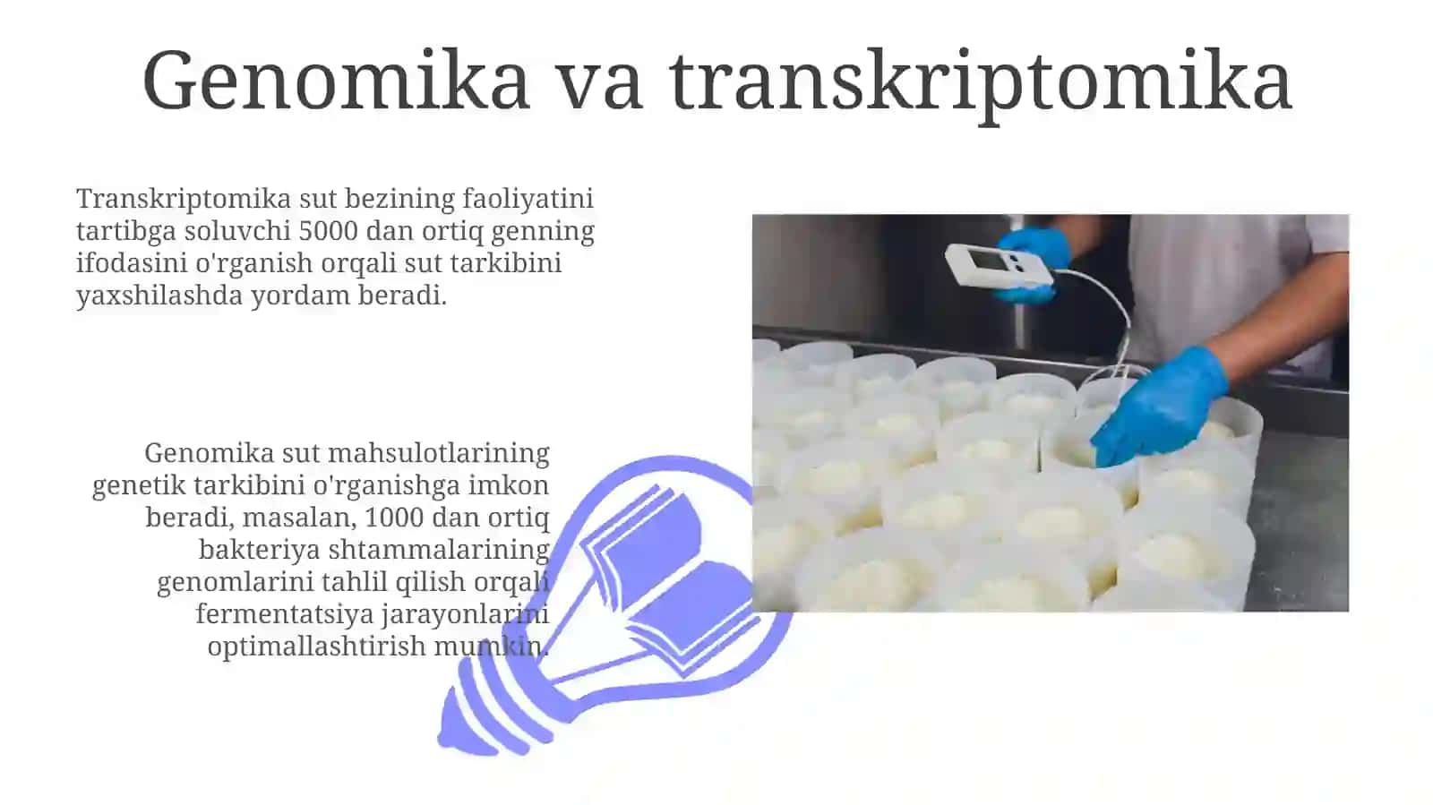 Sut va sut mahsulotlarini tadqiq qilishning zamonaviy usullari 3