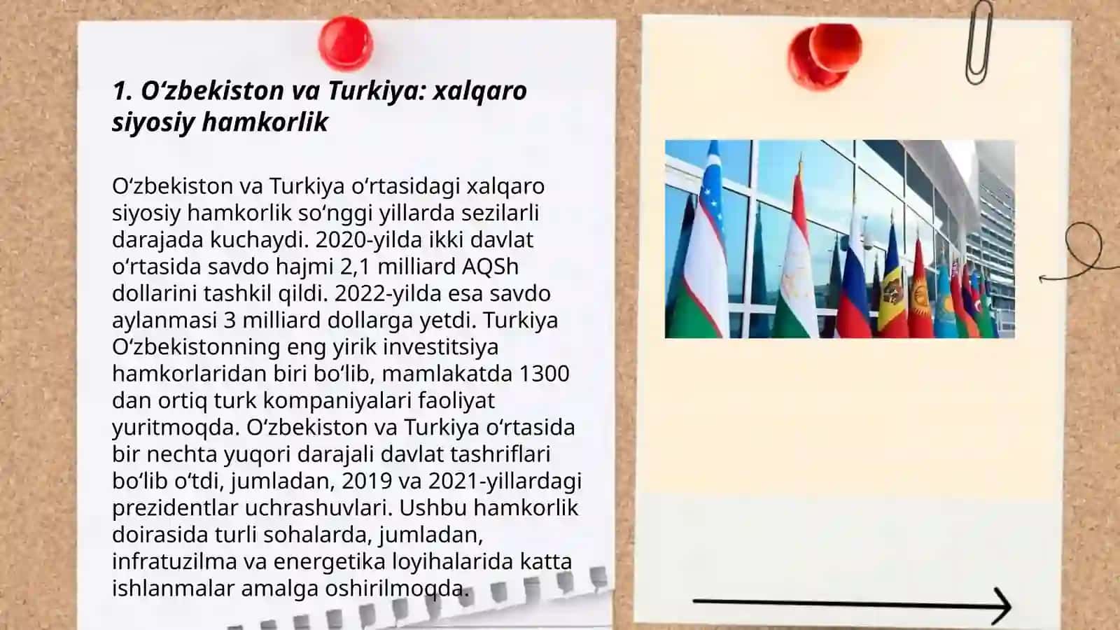 Oʻzbekiston va Turkiya: xalqaro siyosiy hamkorlik 3