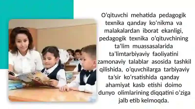 Zamonaviy talablar 3