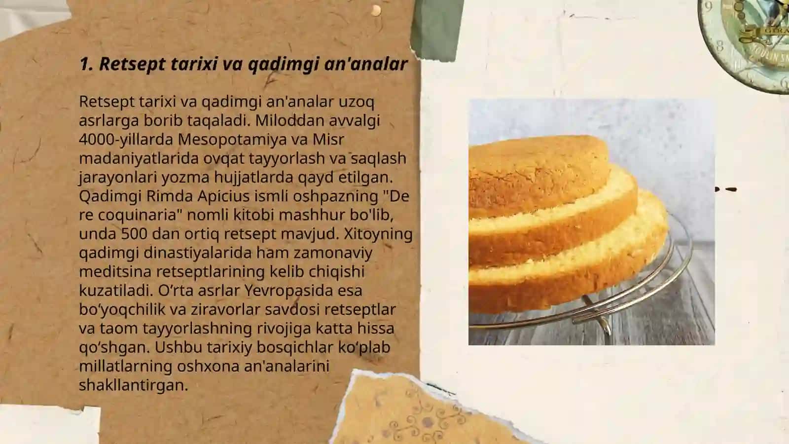 Retsept tarixi va qadimgi an'analar 3