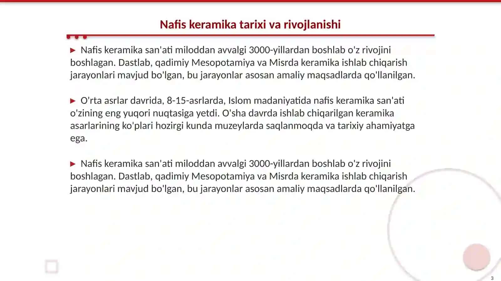 Nafis keramika tushunchasi 3