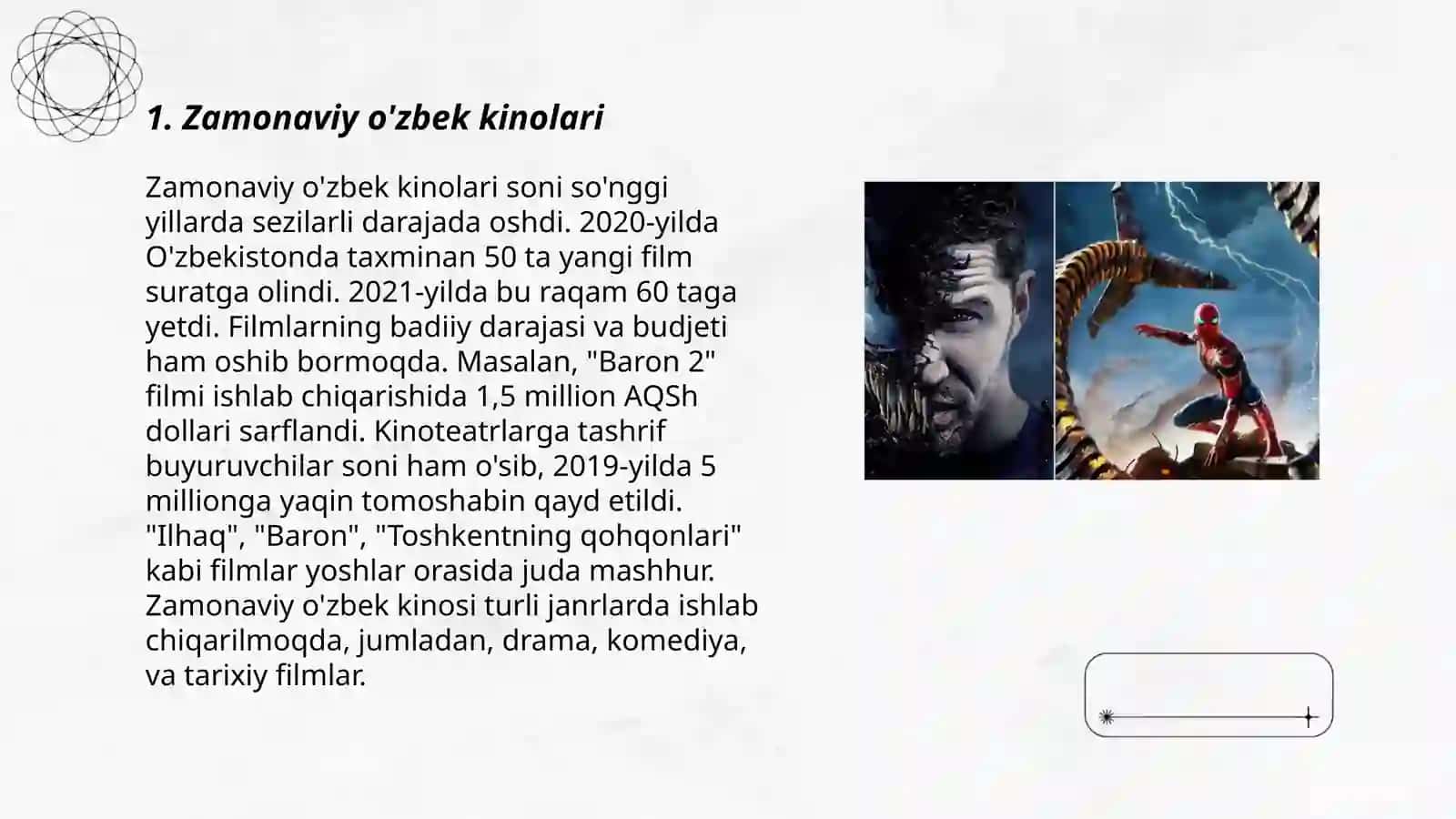 O'zbek kinosi tarixi 3