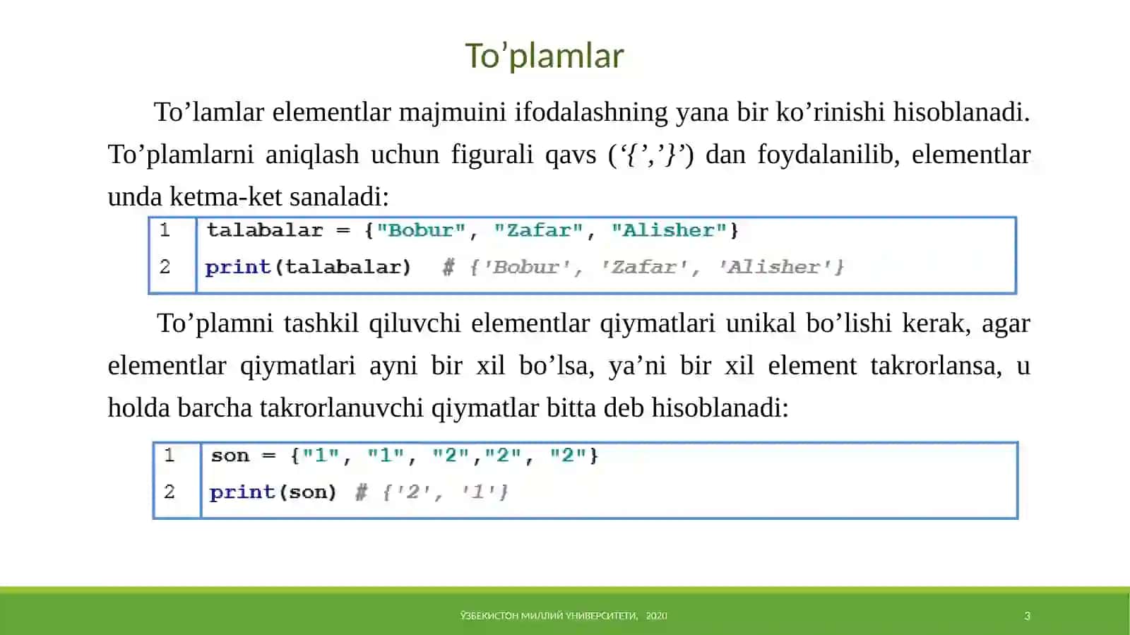 Pythondasturlashtili 3