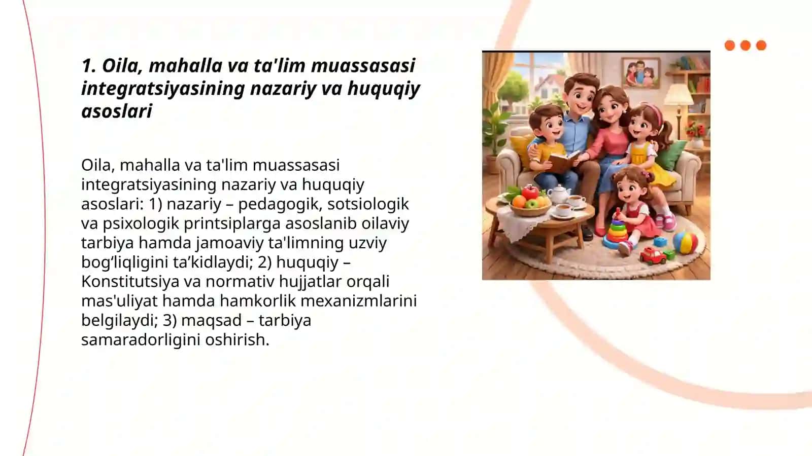 Talim taribiya jarayonida oila maxalla va talim muassasi integratsiyasi 3