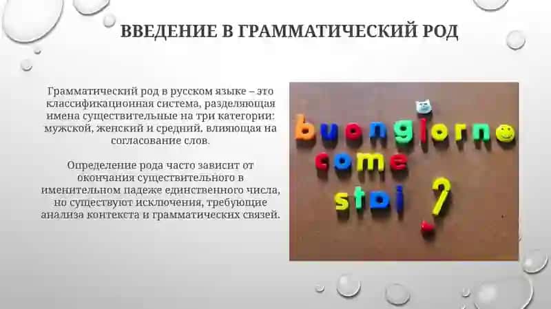 Тема:Определениеродаименсуществительныхпосвязисдругимчатсямиречи 3