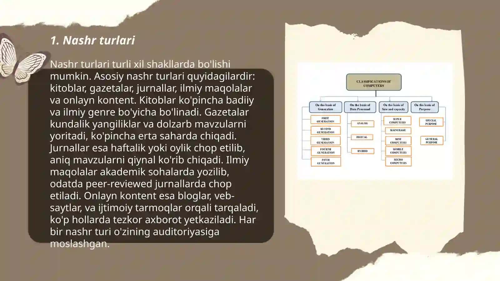 Bandlik tasnifi turlari 3