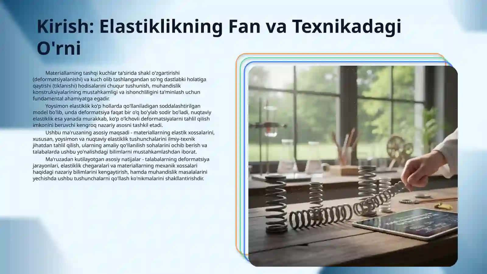 Yoysimon va nuqtaviy elastiklik 3