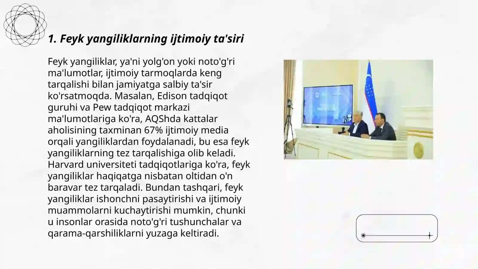 Media makonda "Feyk yangiliklar" ning xavfi 3