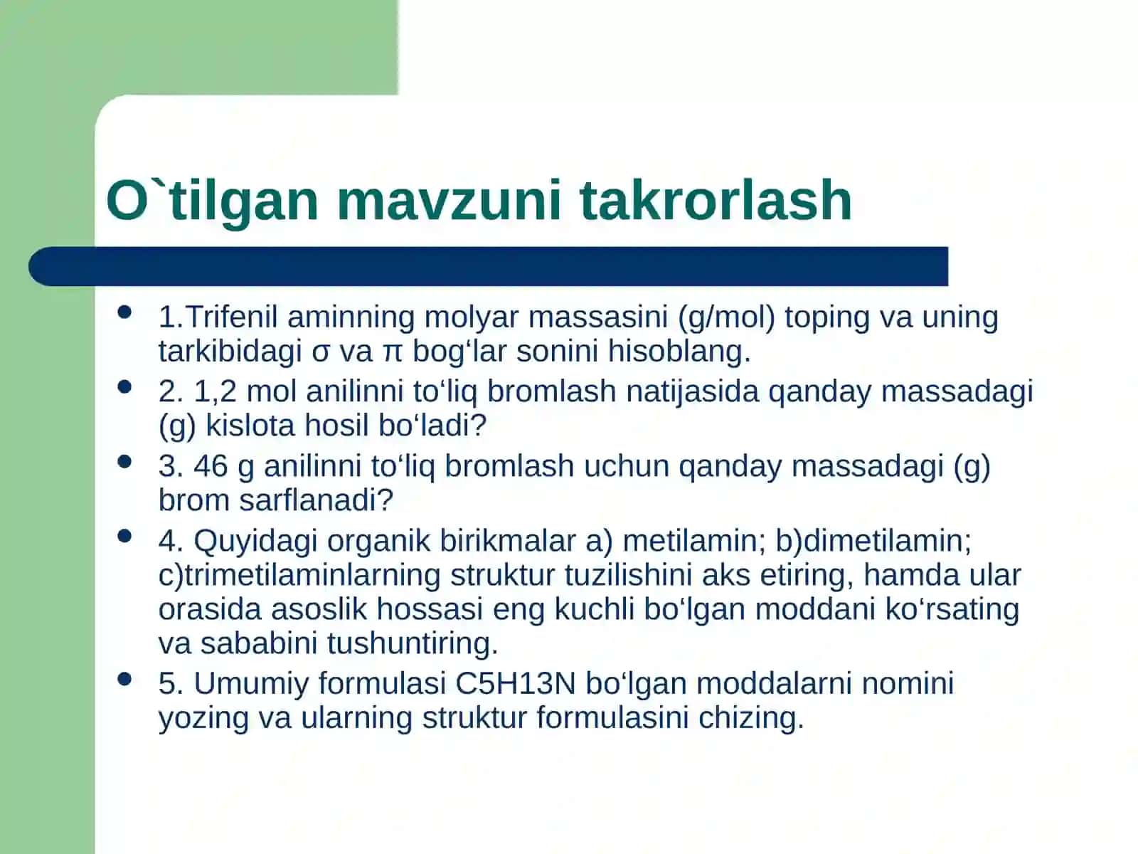 Orkanik kimyo 3