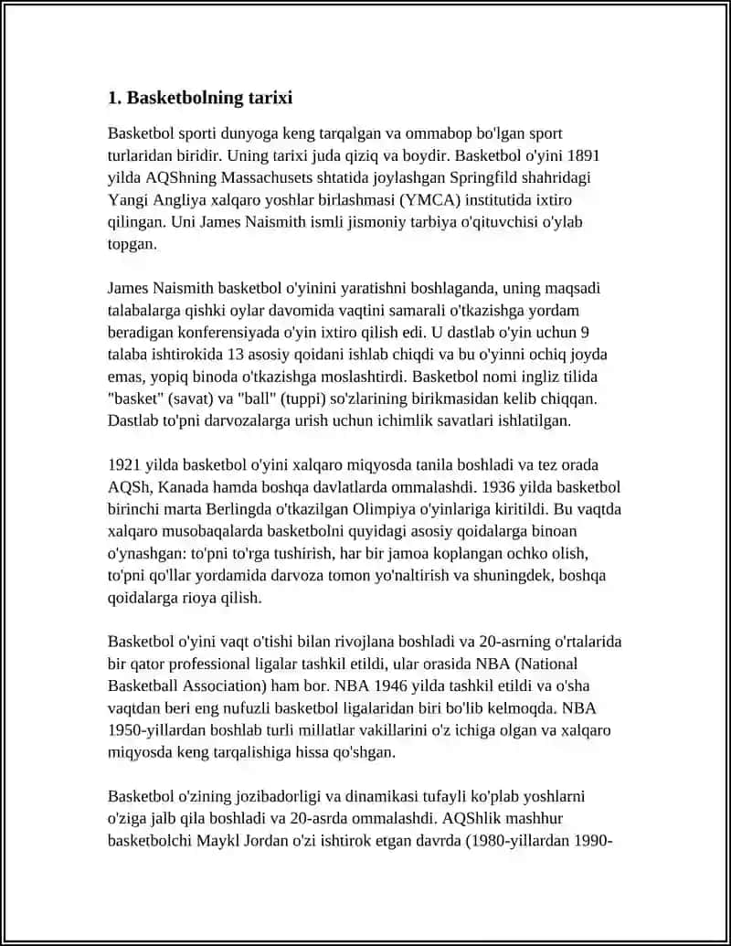 REFERAT BASKETBOL SPORTI HAQIDA 3