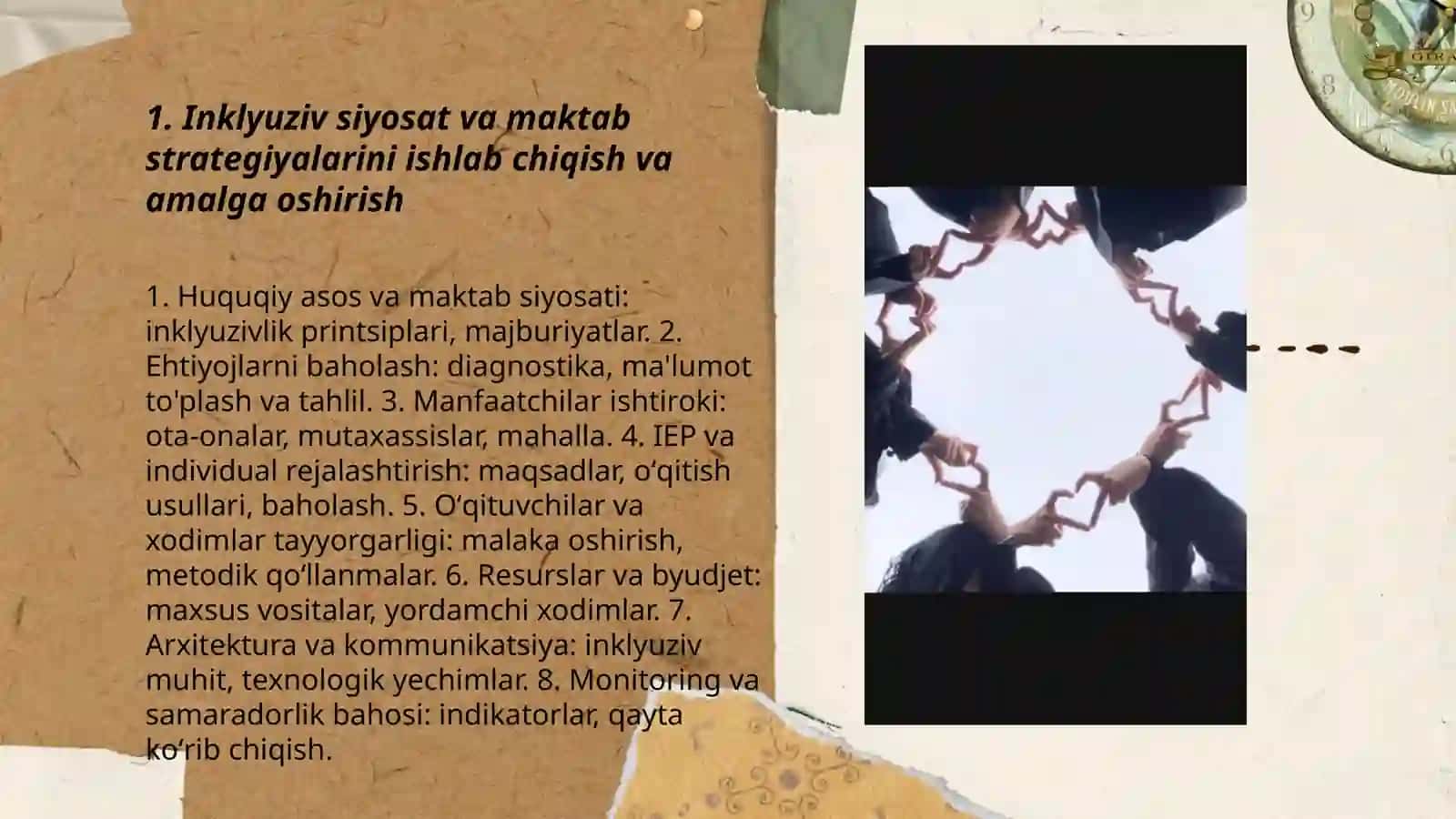 Inklyuziv ta'lim muassasalarida imkoniyati cheklangan bolalarni o'qitishda maktablar va maktab ma'muriyatining majburiyatlari 3
