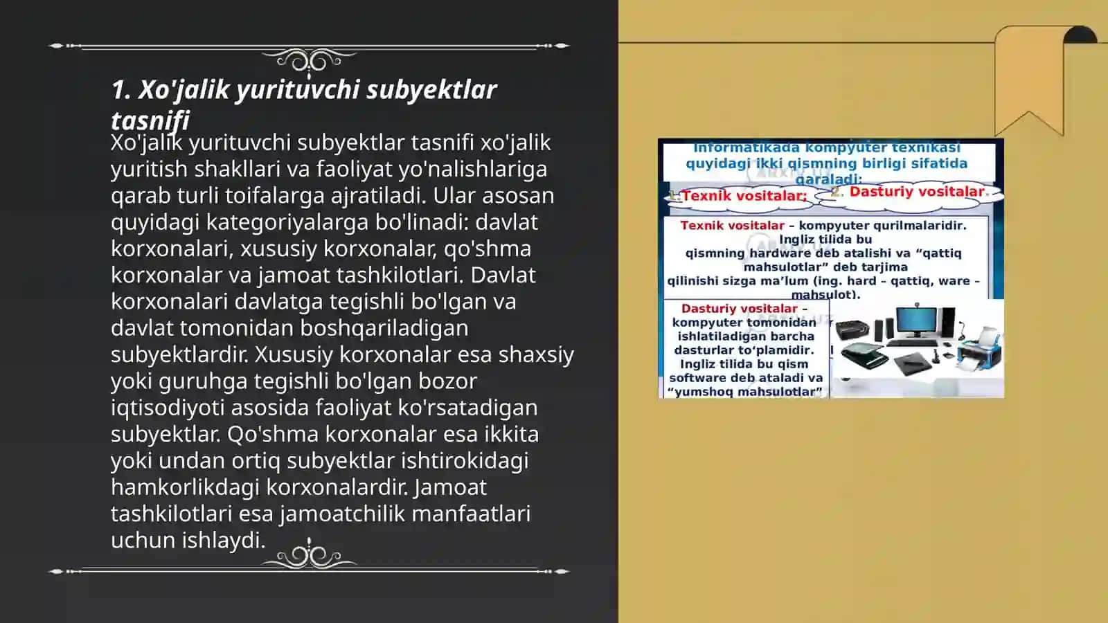 Xo'jalik yurituvchi subyektlarni iqtisodiy sektorlar va tarmoqlar bo'yicha tasnifi 3
