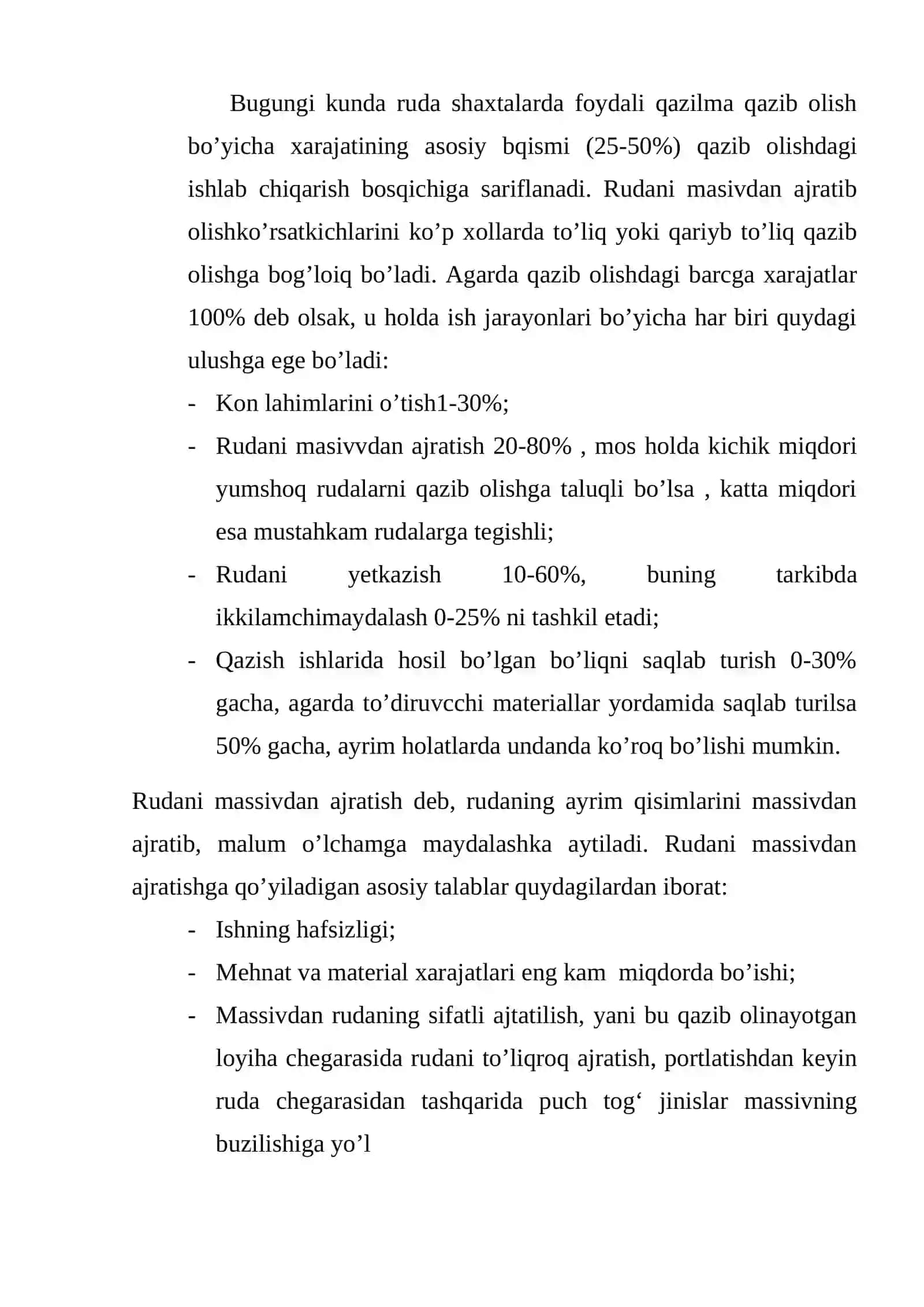 Rudani o’z og’irligi yordamida ko’chirishning asosiy jarayonlari 3