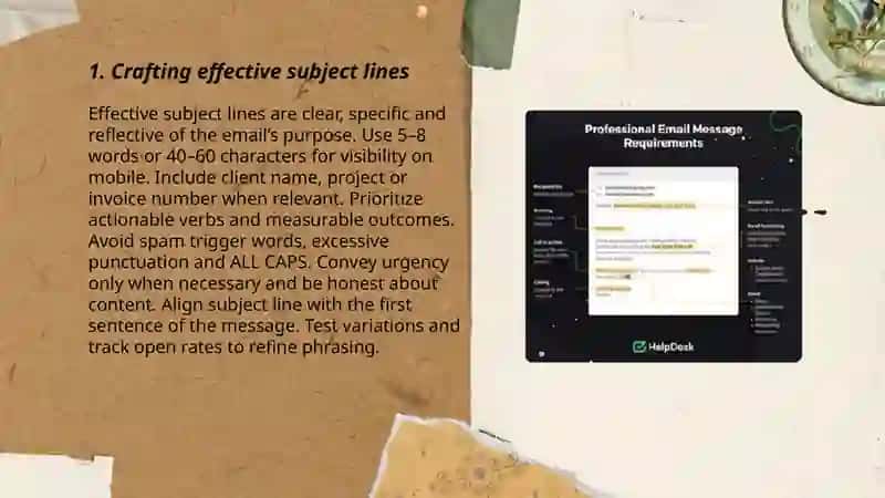 Writing professional emails to clients 3