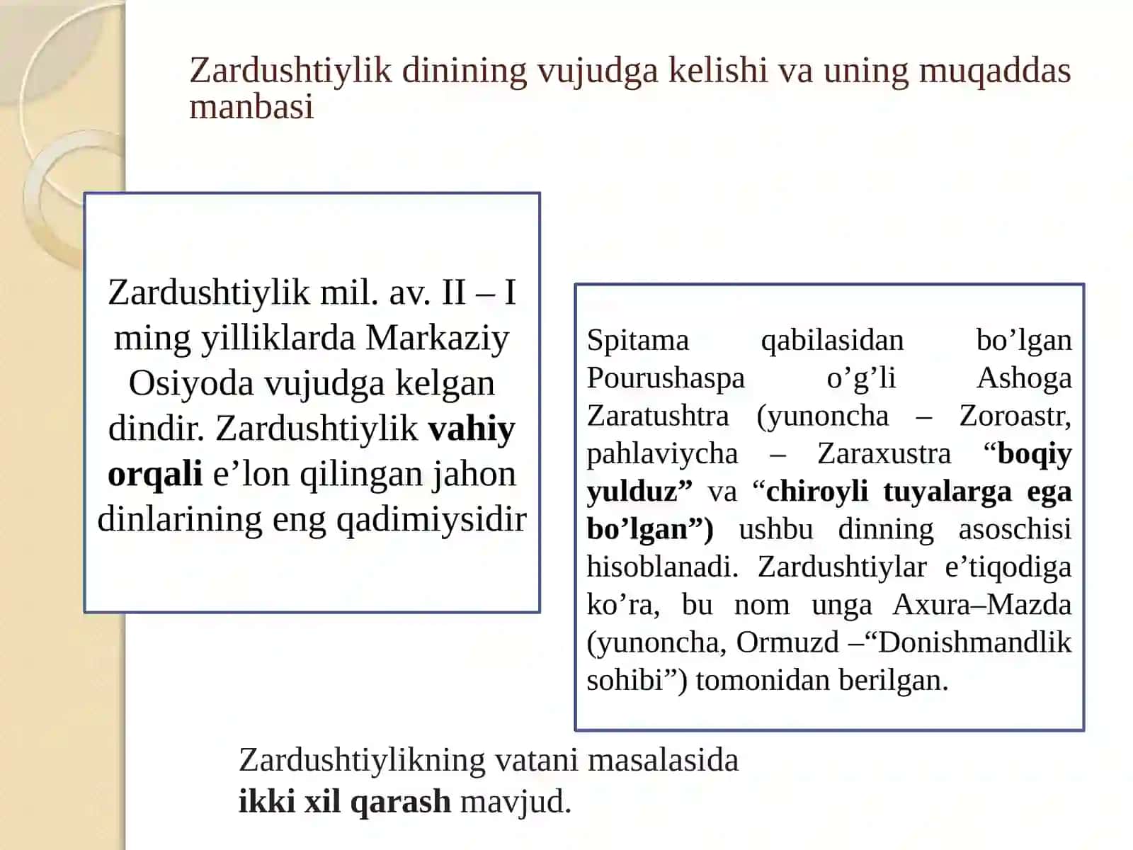 Zardushtiylik dini 3