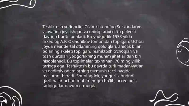 Teshiktosh yodgorligi 3