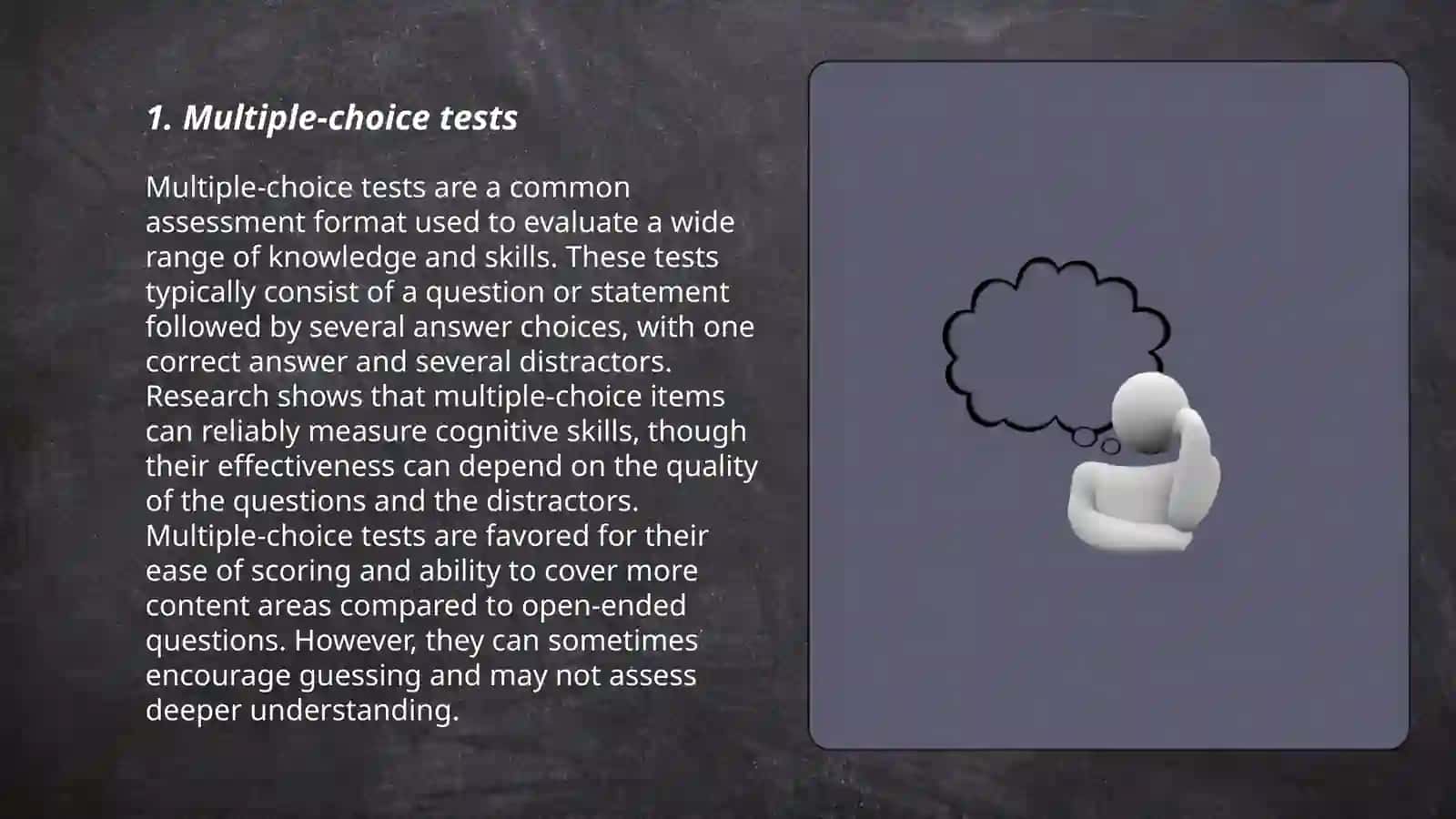 How to test vocabulary 3