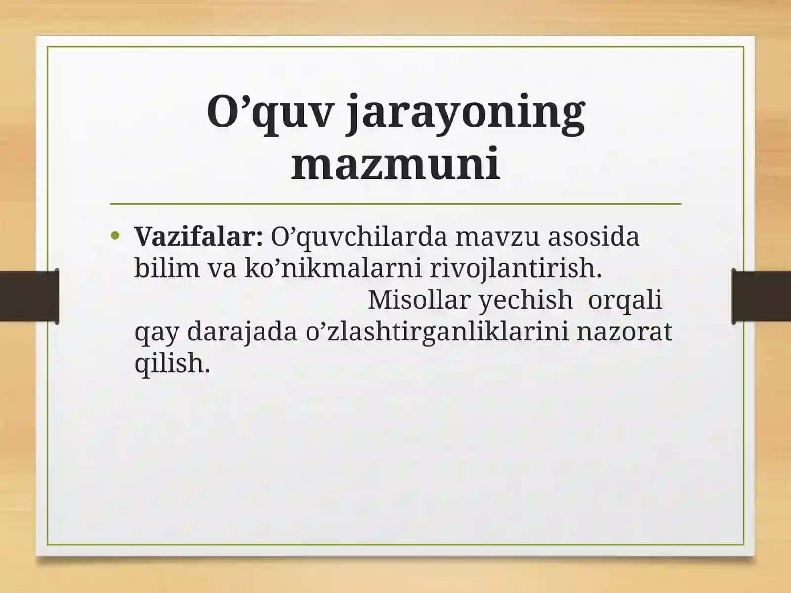 SONNING DARAJASI. SONNING KVADRATI VA KUBI MAVZUSIGA DOIR MISOLLAR YECHISH 3
