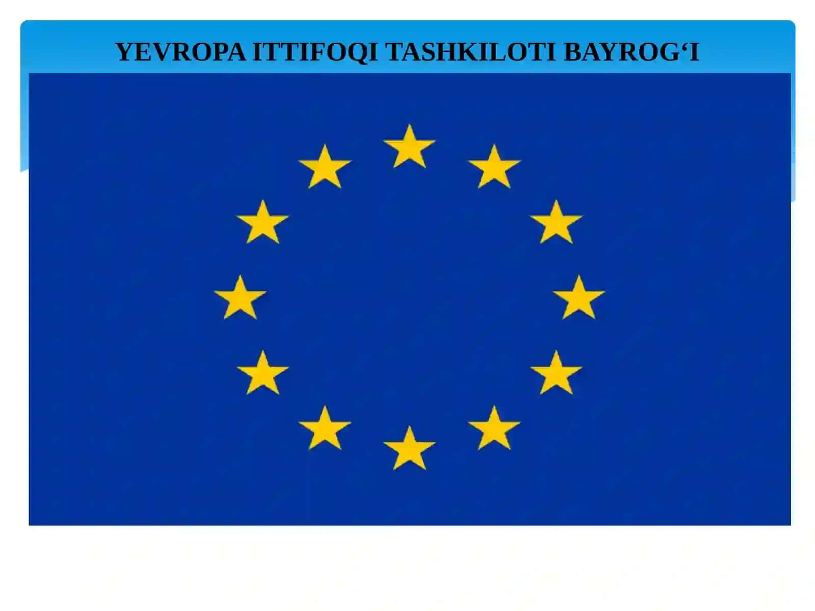 O‘zbekistonning Yevropa Ittifoqi mamlakatlari bilan istiqbolli hamkorliklari. O‘zbekistonning geosiyosiy va geoiqtisodiy o‘rni 3