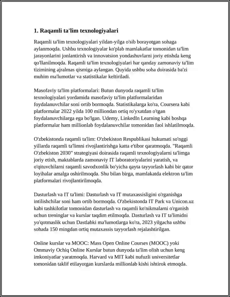 Raqamli ta'lim texnologiyalari 3