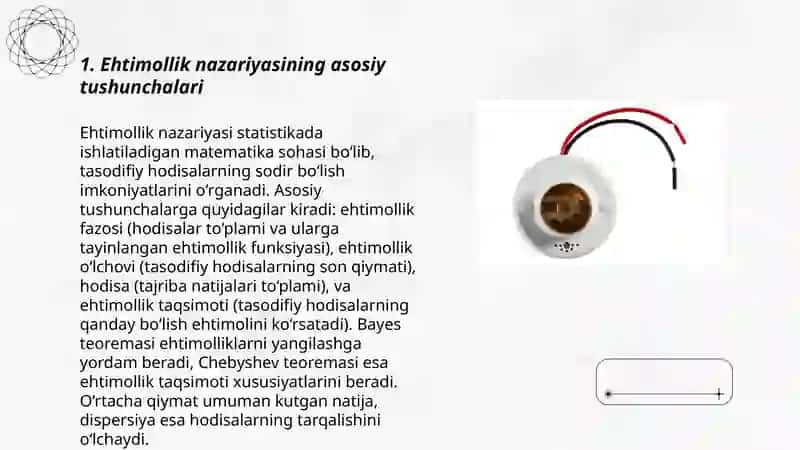 Mamaniyozovq Mashhuraning Oliy matematika fanidan tayyorlagan tag'dimoti 3