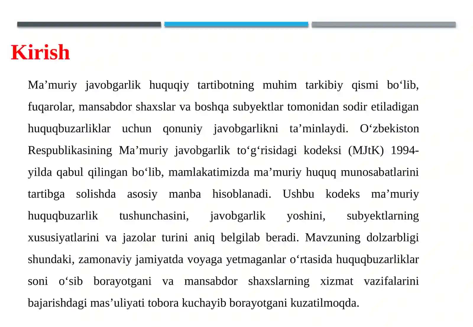 VOYAGA ETMAGANLARNING VA MANSABDOR SHAXSLARNING MA’MURIY JAVOBGARLIGI 3