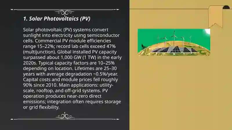 Solar Photovoltaics (PV) 3
