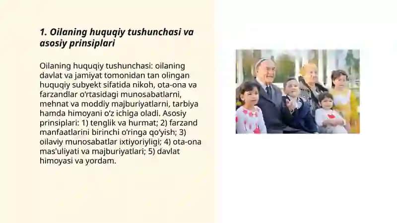Oilaning huquqiy asoslari 3